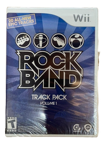 Juego Original De Nintendo Wii: Rock Band Track Pack Vol. 1
