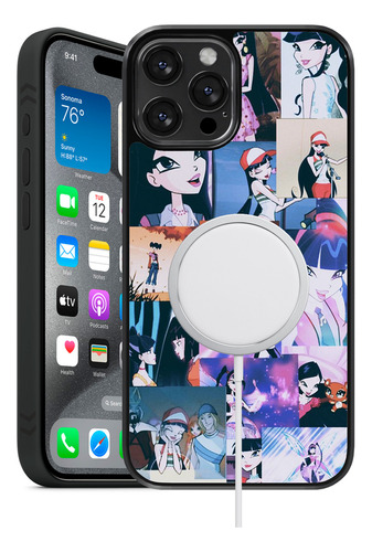 Funda Compatible Mag-safe Para iPhone Wiinx Club7