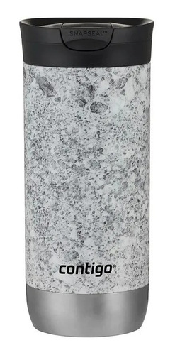 Imagen 2 de 4 de Vaso Térmico Contigo Huron 2.0 Couture Speckled Slate 473ml