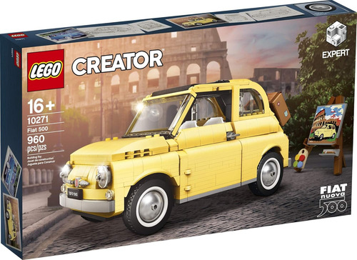 Lego Creator Expert Fiat 500 10271 - 960 Pz Auto Armar 960