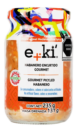 Habanero Encurtido Gourmet Eki Picor Medio