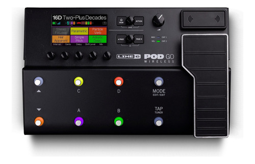 Pedal De Efecto Line 6 Pod Go Wireless Como Nuevo