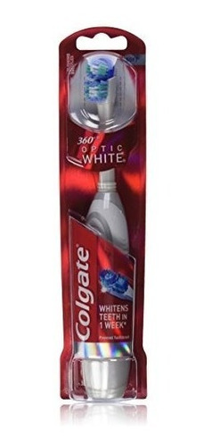 Colgate Blanco Óptico Batería Cepillo De Dientes Eléctrico, 