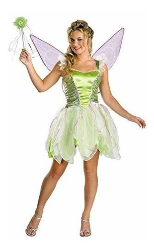 Disfraz Mujer - Tinker Bell Deluxe Teen Costume - Teen