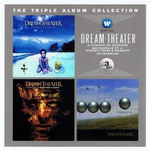 Dream Theater The Triple Album Collection Cd Nuevo