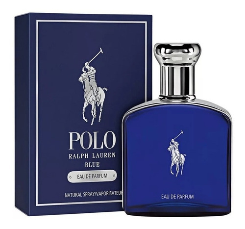 Imagen 2 de 2 de Ralph Lauren Polo Blue EDP 75 ml para hombre