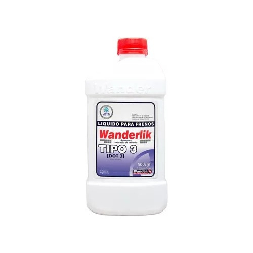 Pack X 6 Liquido De Freno Dot 3 Wander 500cc Wanderlik