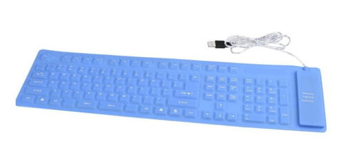 Teclado Flexible Keyboardwb-109 Para Pc Portátil Alfanumeric