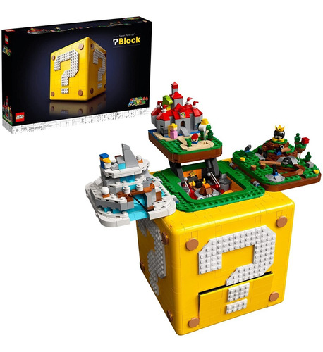 Lego Bloco Ponto De Interrogacao Super Mario 64 71395