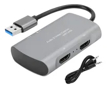 Comprar Tarjeta De Captura De Vídeo 4k A Usb2.0 1080p Live Silver Gr