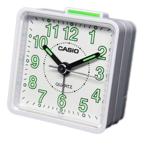 Reloj Despertador Casio Tq-140-7d Joyeria Esponda