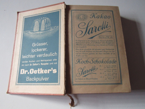 Scheibler Allgemeines Deutfches Kochbuch Sophie Wilhelmine (Usado)