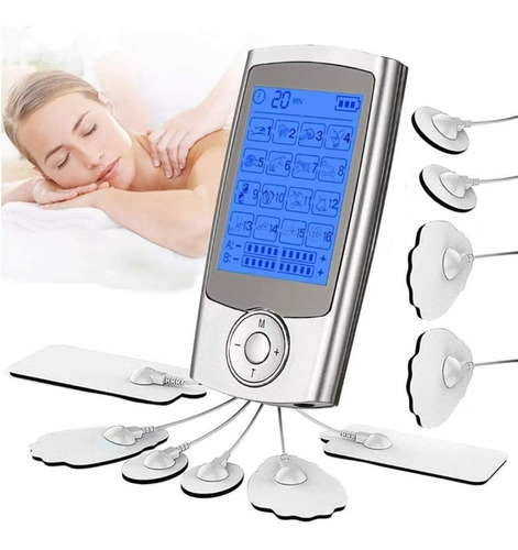 Electroestimulador De Pulso Tens Masajeador Muscular Digital