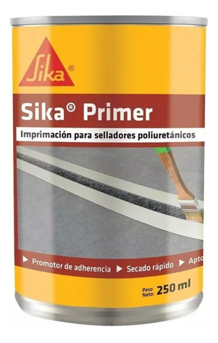 Sika Primer Imprimación Para Selladores Poliuretanicos 250ml