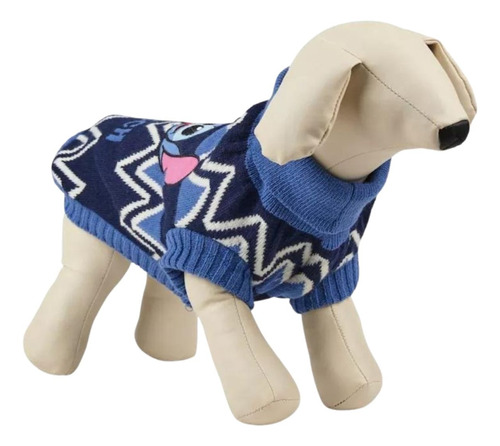 Abrigo Para Perros Mascotas Jersey Tricot Disney Stitch S