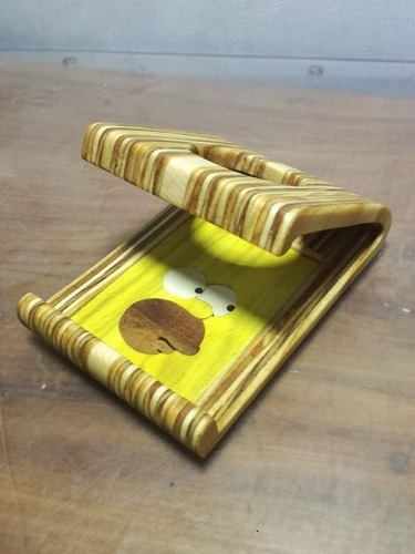 Base Para Celular De Homero Simpson Artesanal