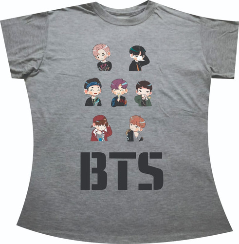 Camisetas Grupo Bts By Corea 3