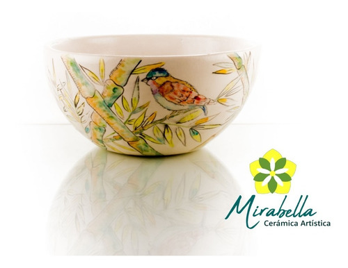Imagen 1 de 2 de Bowl Mirabella Bambù & Uccelli