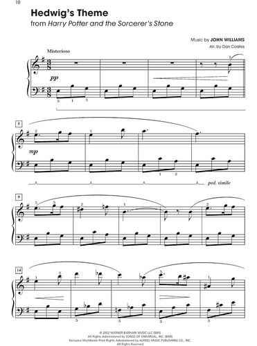Libro Harry Potter -- Sheet Music From The Complete Film