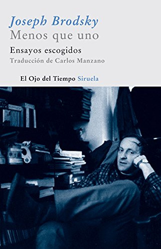 Libro Menos Que Uno Ensayos Escogidos De Brodsky Joseph Siru