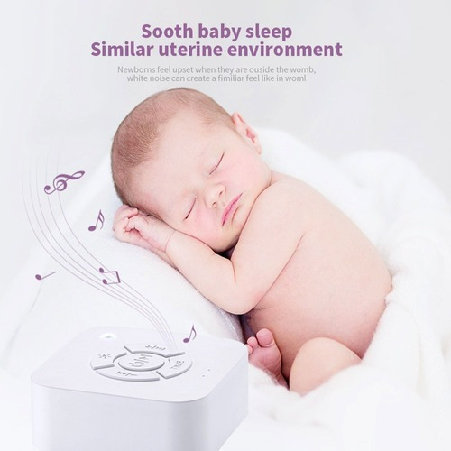 Mini Máquina De Dormir Chupete Ruido Blanco Sonido Adulto