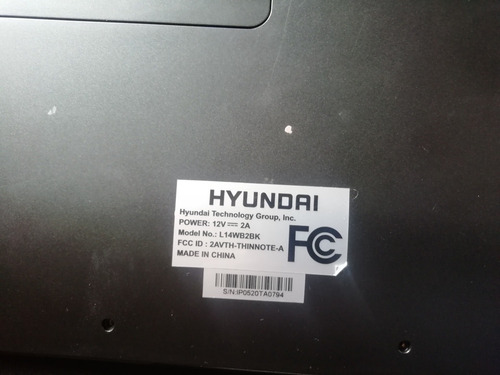 Imagen 3 de 7 de Laptop Hyundai Partes Y Repuestos