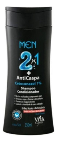 Shampoo 2x1 Muriel Vita Capili Men Anticaspa  250ml 