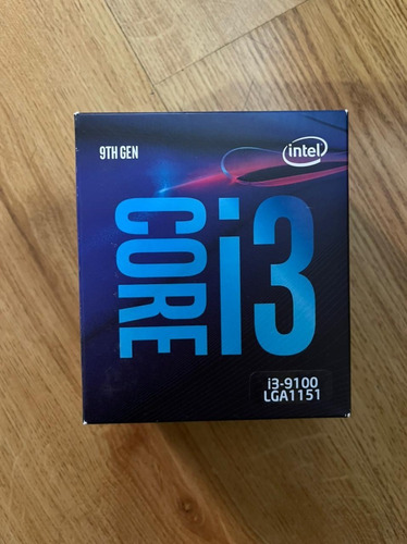 Procesador Intel Core I3-9100 Bx80684i39100 De 4 Núcleos 