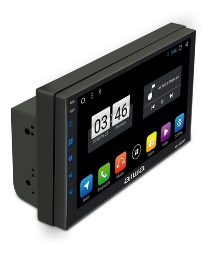 Radio Auto 2 Din Android Touch Hd De 7'' Aiwa Aw-a505bt