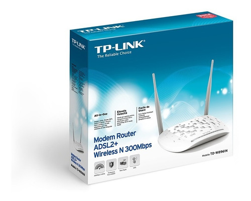 Modem Router Tp Link W8961n Inalambrico Adsl2+ N 300mbps