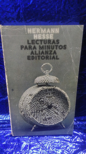 Libro Lecturas Para Minutos Autor Hermann Hesse