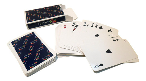 Cartas Naipes De Poker Personalizados C/caja Sin Plastificar