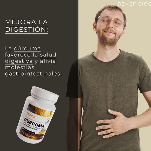Magnesio Citrato + Cúrcuma Pimienta Negra | Combo 30 Días! Sin Sabor