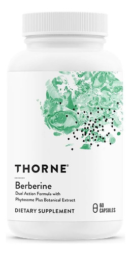 Berberina 1000 Mg Thorne 60 Cápsulas