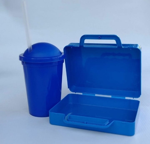 Combo 30 Souvenir Valijas Plasticas + Vasos Milkshake Surtidos