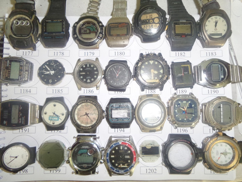 Lote 5 Sucatas Casio E Outros- Máquina Do Tempo
