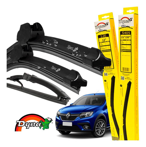 Kit Limpador Parabrisa Original Renault Sandero 2016 A 2021