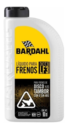 Liquido De Frenos Para Disco Y Tambor Dot3 900ml