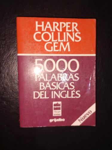 5000 Palabras Básicas Del Inglés Harper Collins Gem