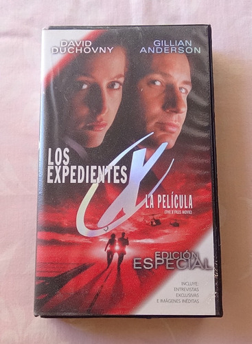 Los Expedientes X La Pelicula Vhs 1998 Fox Mulder Scully