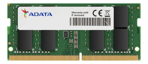 Memoria RAM Premier color verde 16GB 1 Adata AD4S266616G19-SGN