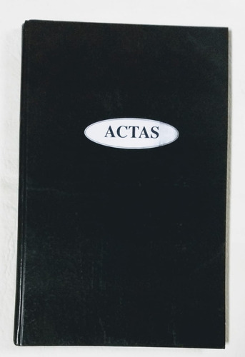 Libro Corona Actas-100 Hojas-2 Manos Tecnografic S.a