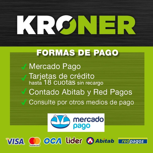 Imagen 8 de 10 de Sierra Circular Mano 1500w Kroner Profesional Disco 185 Mm