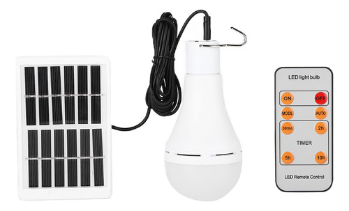 Bombilla Led Solar Inteligente De 9 W, Bombilla De Emergenci