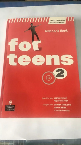 For Teens 2 Teacher´s Book Para Docentes. Vacio Sin Escribir