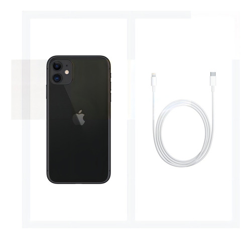 Apple iPhone 11 (128 GB) - Negro - Excelente (Reacondicionado)