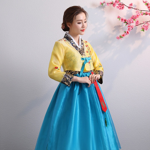 Disfraz Tradicional Hanbok De Cosplay For Mujer, Minority P