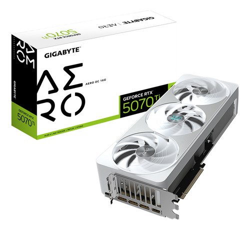 Tarjeta De Video Gigabyte Rtx 5070 Ti Aero Oc 16gb Gddr7