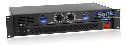 Amplificador De Potencia Proa3000 Pro Series 2 Canales ...