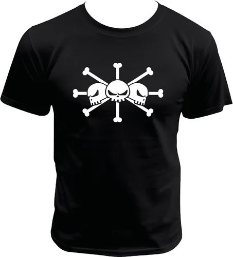 Playera One Piece Kurohige Bandera Pirata